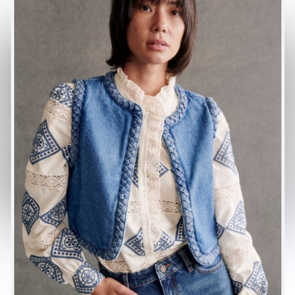 Sezane Jackets & Blazers - SEZANE VEST